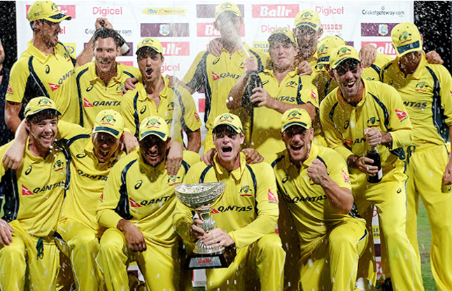 Australia wins Tri-Series