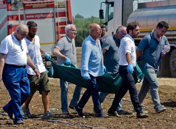 Train Accident in Italy 3