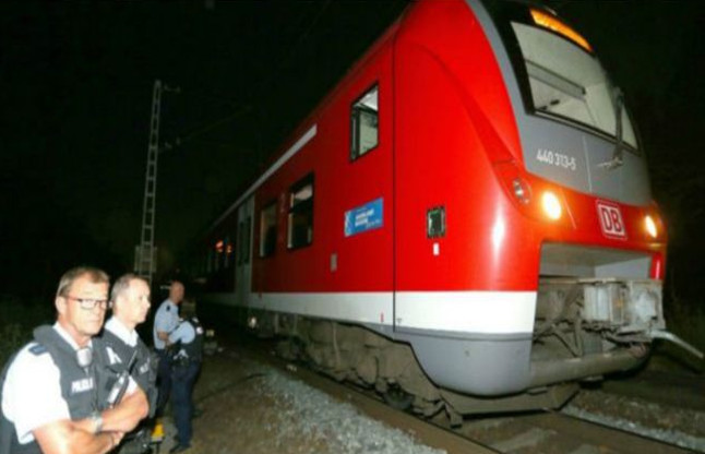 Attack In Train By Ace In Germany