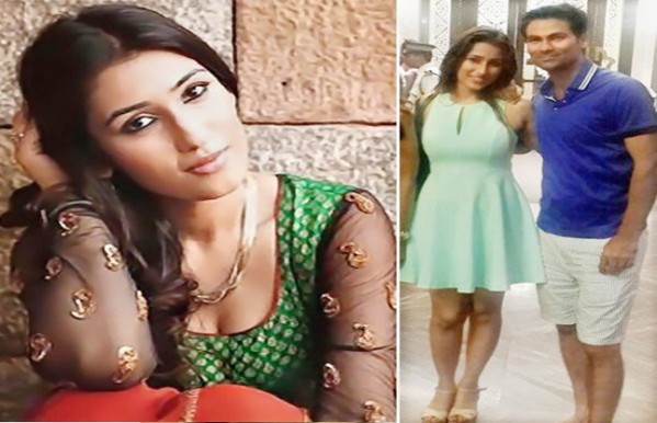 Cricketer Mohammed Kaif with wife Pooja Yadav