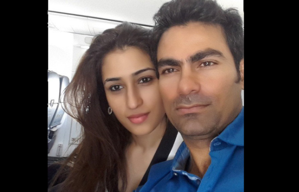 Cricketer Mohammed Kaif with wife Pooja Yadav