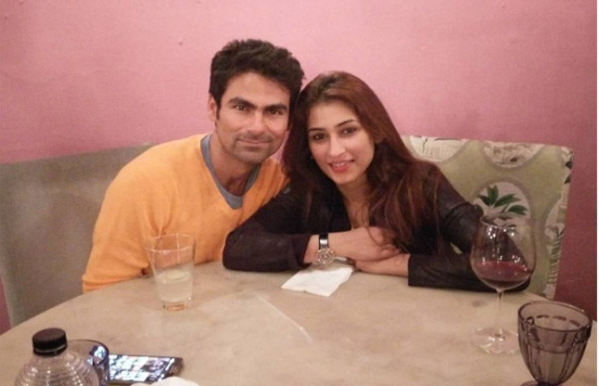 Cricketer Mohammed Kaif with wife Pooja Yadav