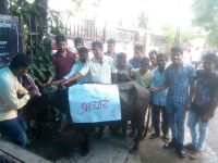 DP vipr college Students protest