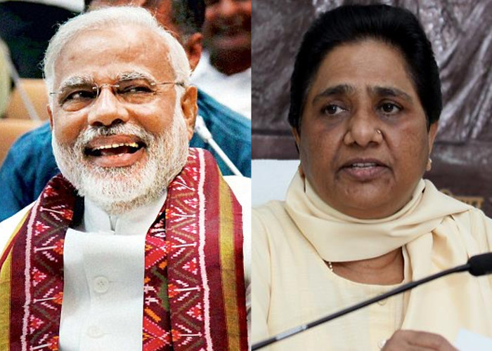 PM Modi Mayawati 