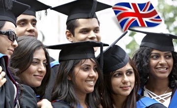 Indian students Britain 