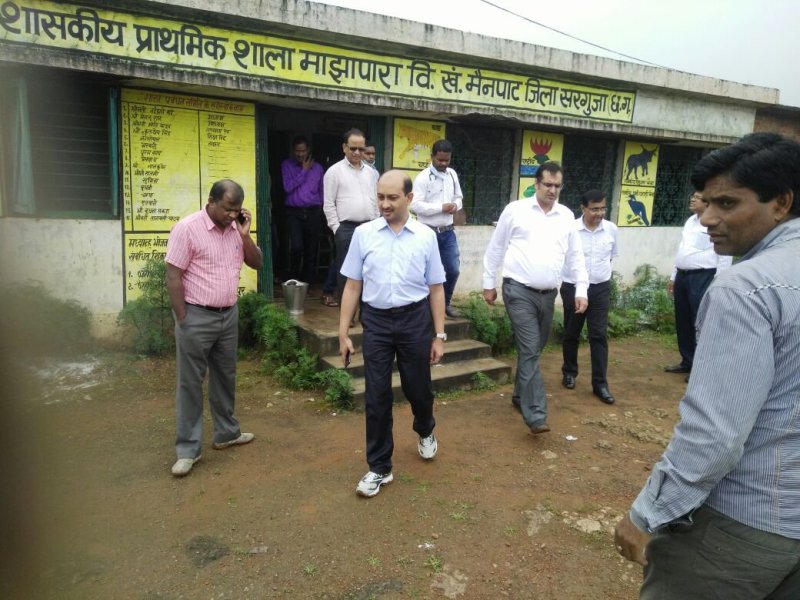 Health Secretary and the Director of Health visite