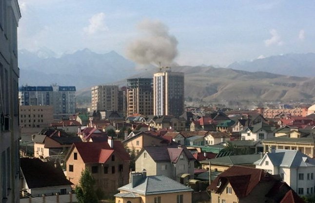 kyrgyzstan blast in chinese embassy