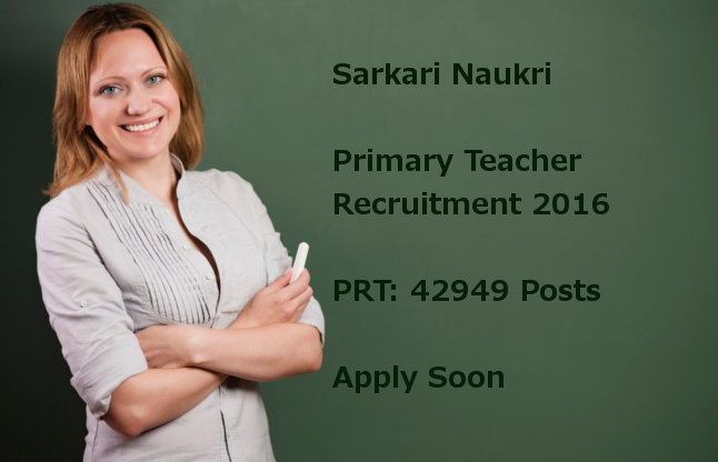 WBBPE Recruitment 2016 for 42949 Primary Teacher