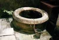 The woman's body was found in the well, but expres