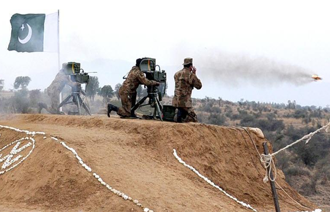 pak army exercise near rajasthan border