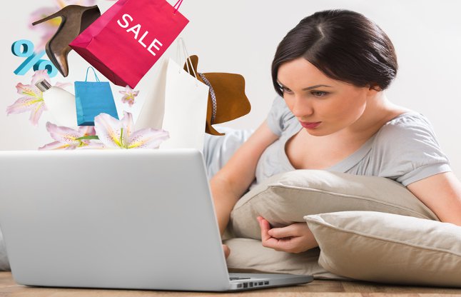 online shopping sale