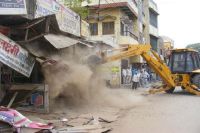 encroachment in sriganganagar