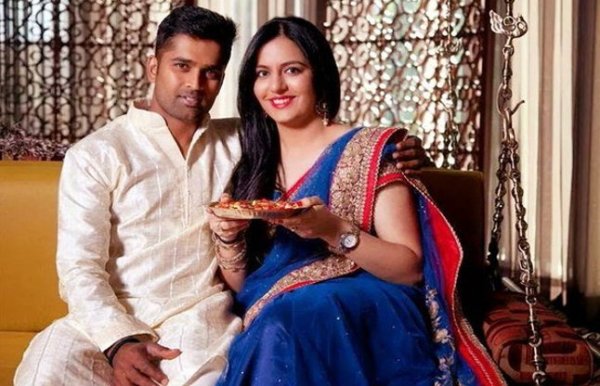 cricketers wife karva chauth celebration photos