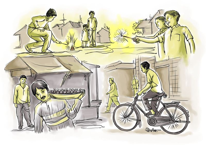 diwali 2016,bhopal city,prominent person,share diw