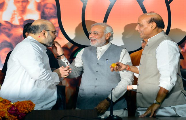 PM Narendra Modi wishes Amit Shah 