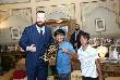 WWE superstar Sheamus visits City Palace