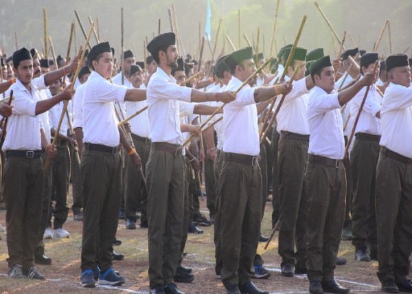 RSS drill in Bhopal
