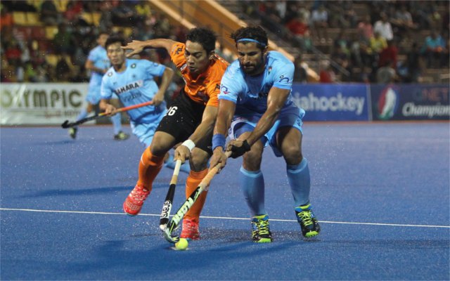 India Defeated Malaysia in asian champions trophy 