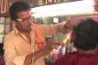 Barber Uses Candle Flame To Style Peoples Hair