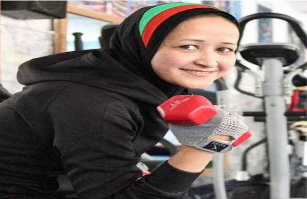 Afghanistan first women fitness club