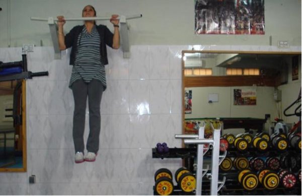 Afghanistan first women fitness club