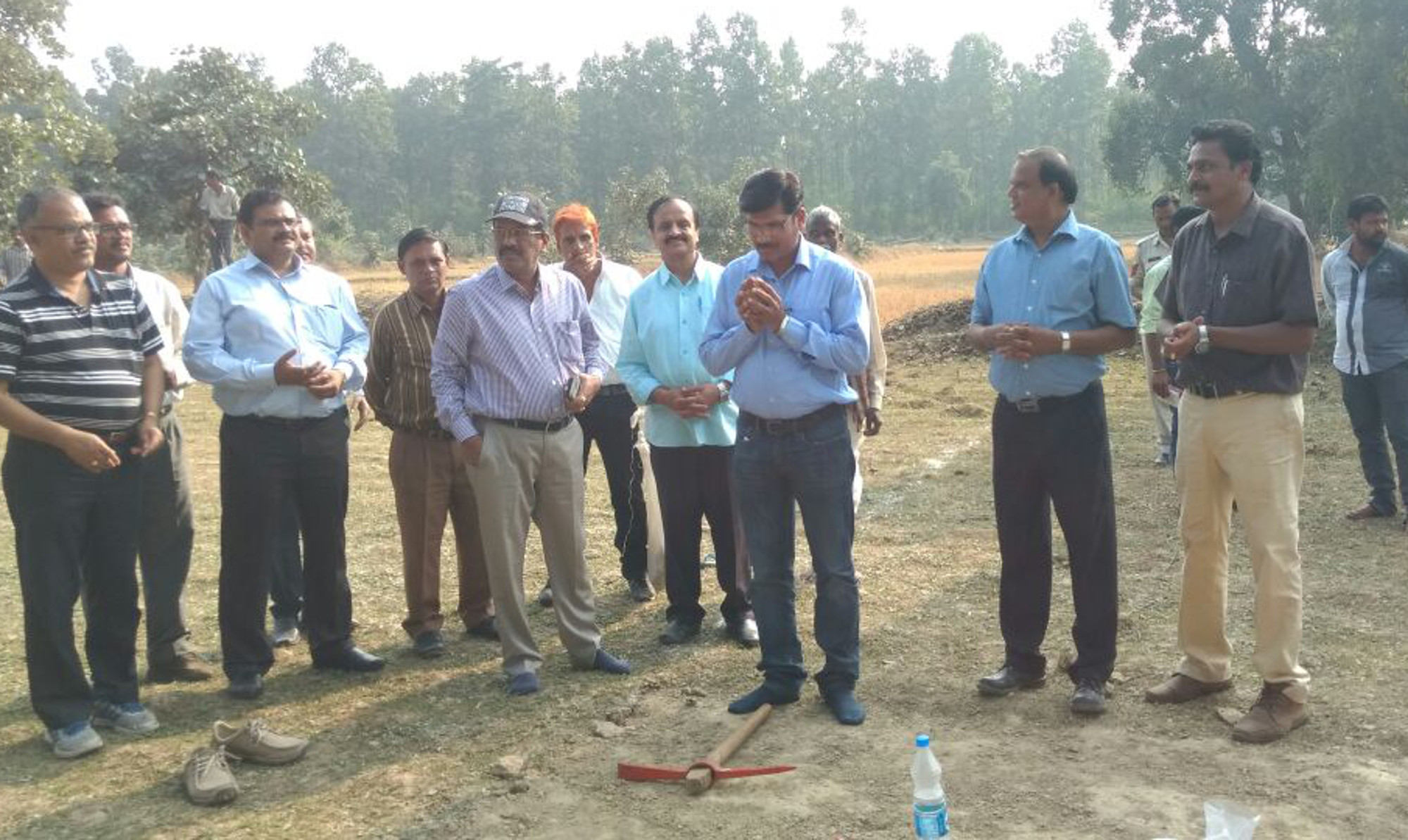Open cast coal mine in korba distic
