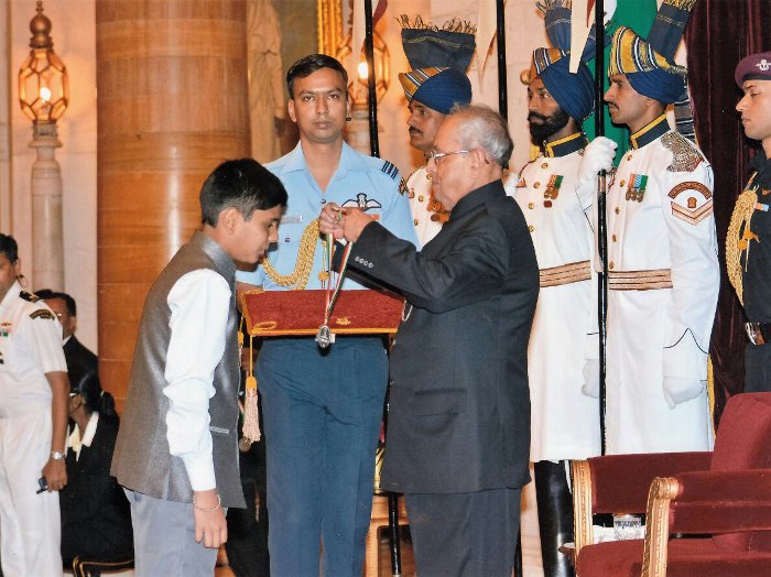 national child award 2016,ayush kishorebhopal,mp
