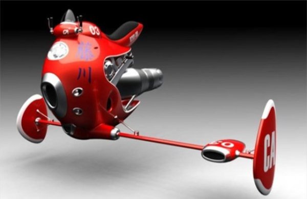 Concept bikes which can fly