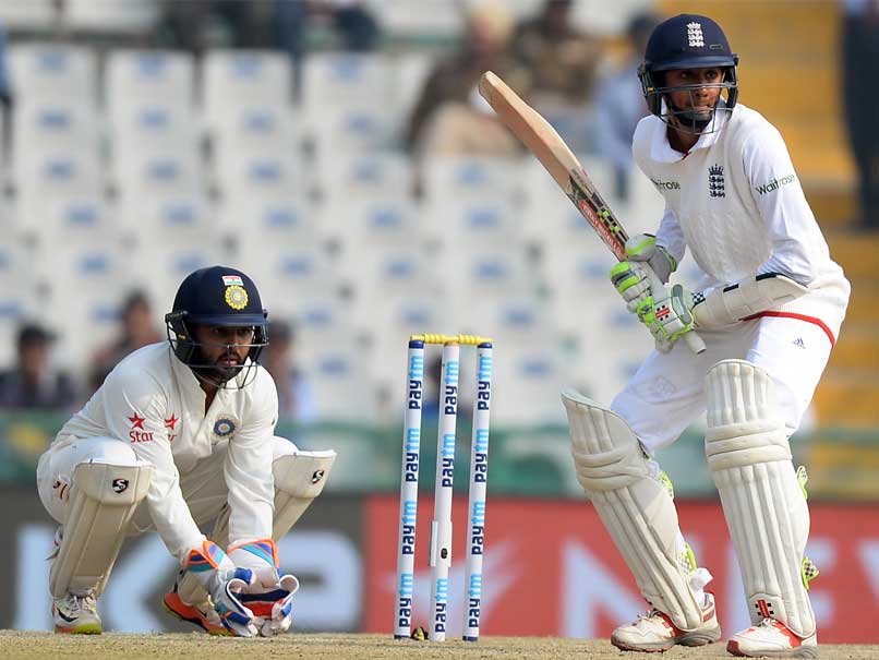 Haseeb hameed makes his family proud at mohali