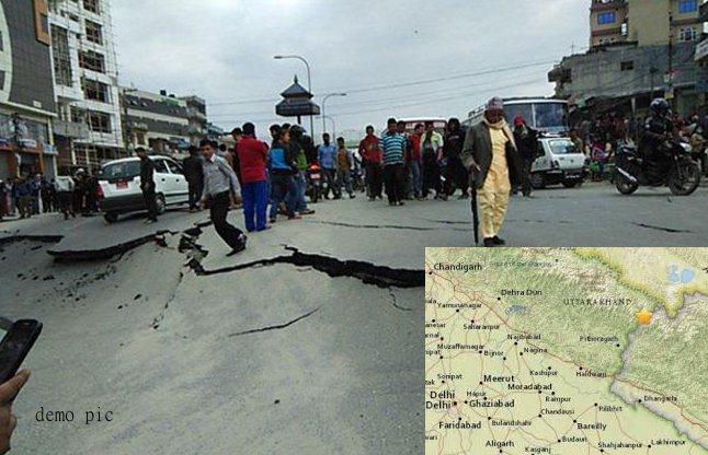 earthquake in uttarakhand