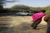 car accident in sriganganagar