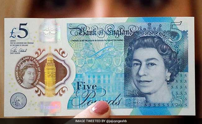 Britain 5 pound note
