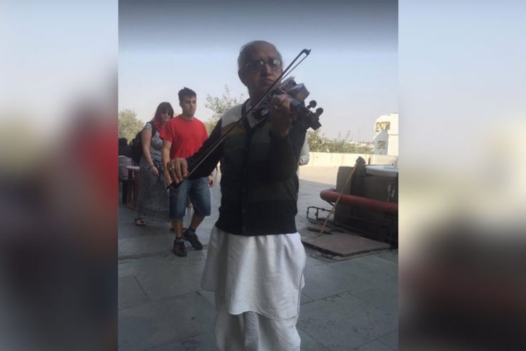 This 72-Year-Old Man Is Playing Music To Fund His 
