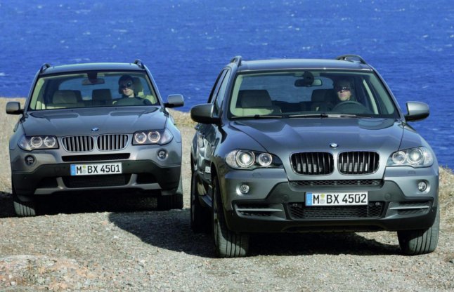 BMW X3 and X5 