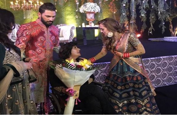 Yuvraj singh reception party in delhi