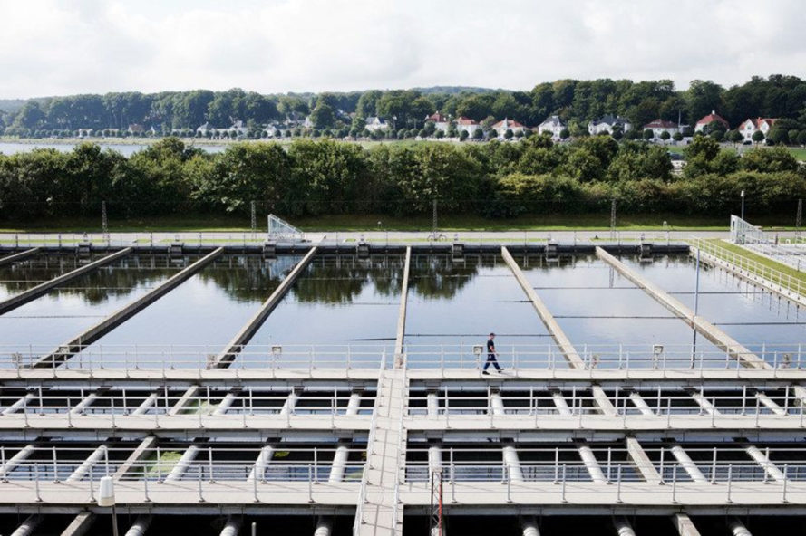 denmark city produce  ellectricity  waste  water