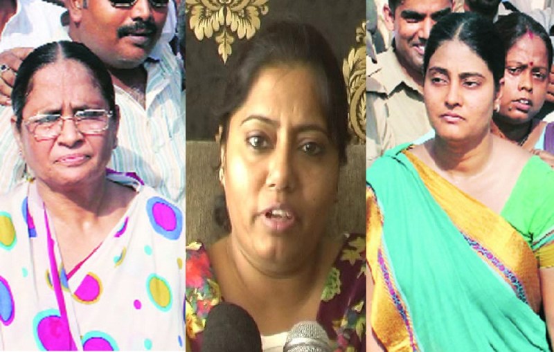 Anupriya Patel, Krishna Patel and Pallavi Patel