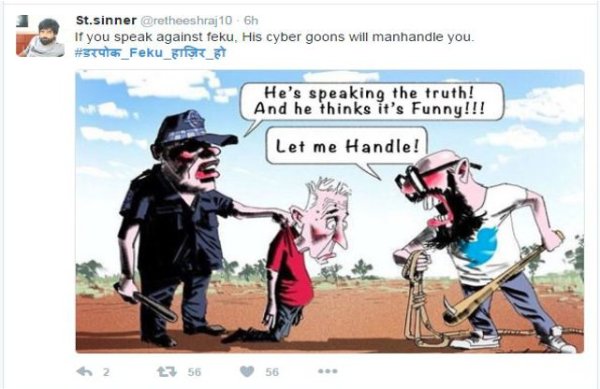 People vent anger against modi on twitter