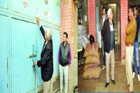 officers seaze godowns