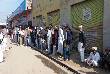 Long queue continued outside the banks