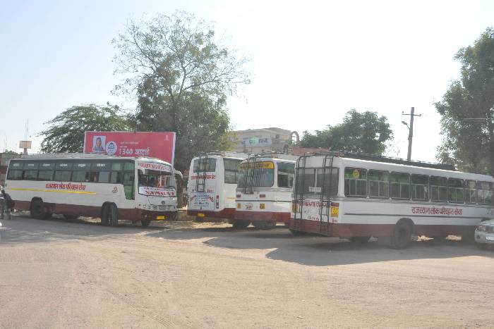 Nagaur Lok Parivahan bus