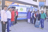 First Cardiac ambulance in nimad 