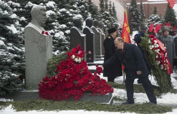 Joseph stalin birthday celebrated in russia