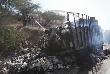 Fire on truck-2