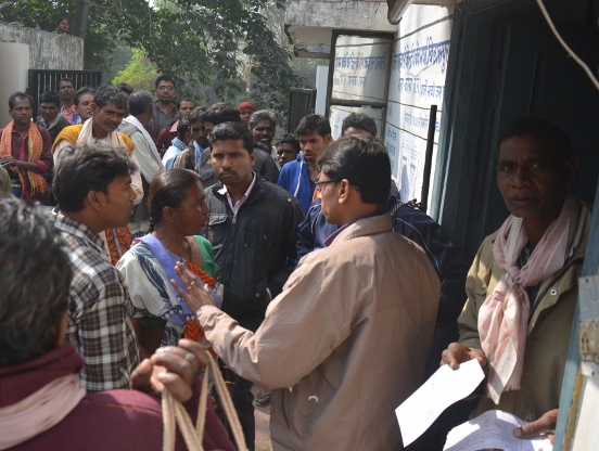 Cooperative Bank security guards inlaid with mothe