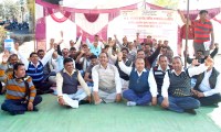 Panchayat Secretaries strike 