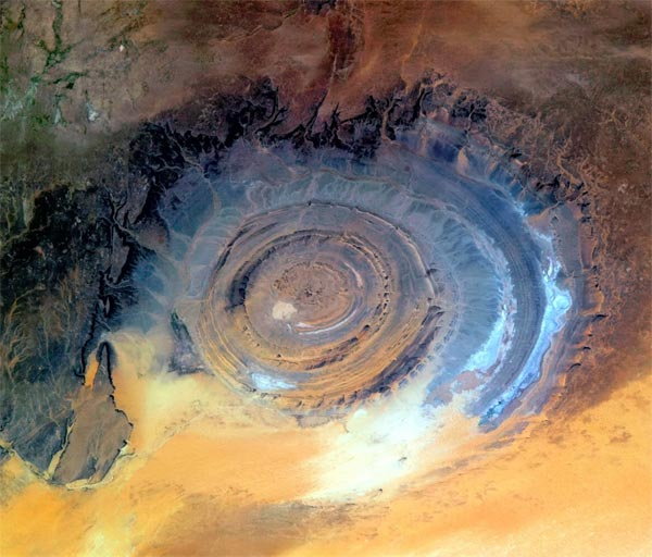 The Mystery Of The Giant Blue Eye Of Sahara Desert