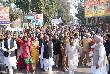 congress demonstration for bjp