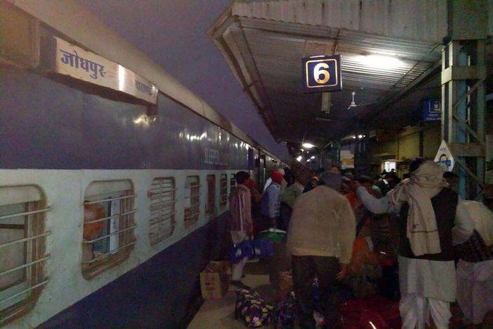 Marudhar Express arrived 32 hours late