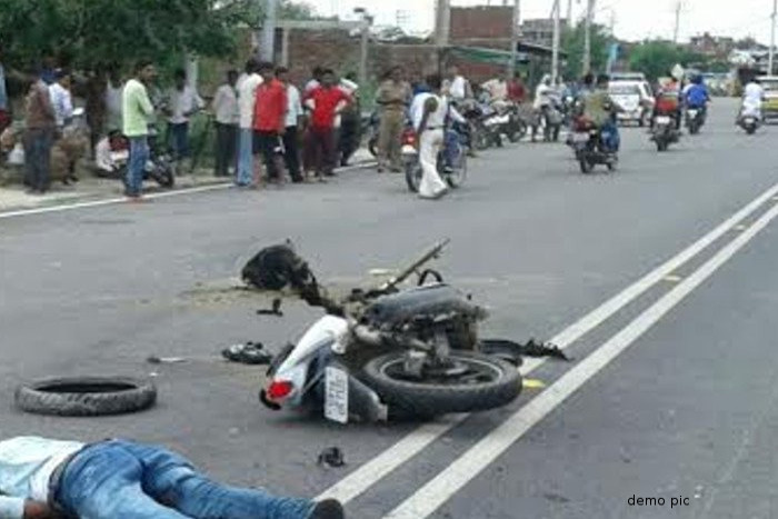 motorcyclists killed in dhamtari
